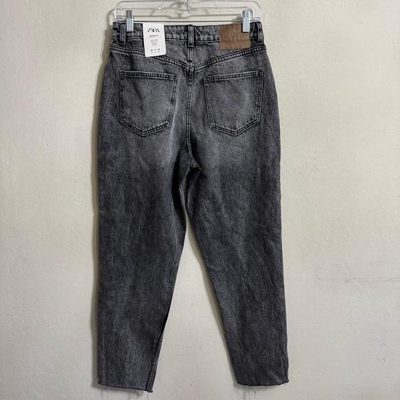 Sara Women's Black High Rise Mom Fit Denim Jeans Size 38 EUR( 6 US) - Picture 7 of 9